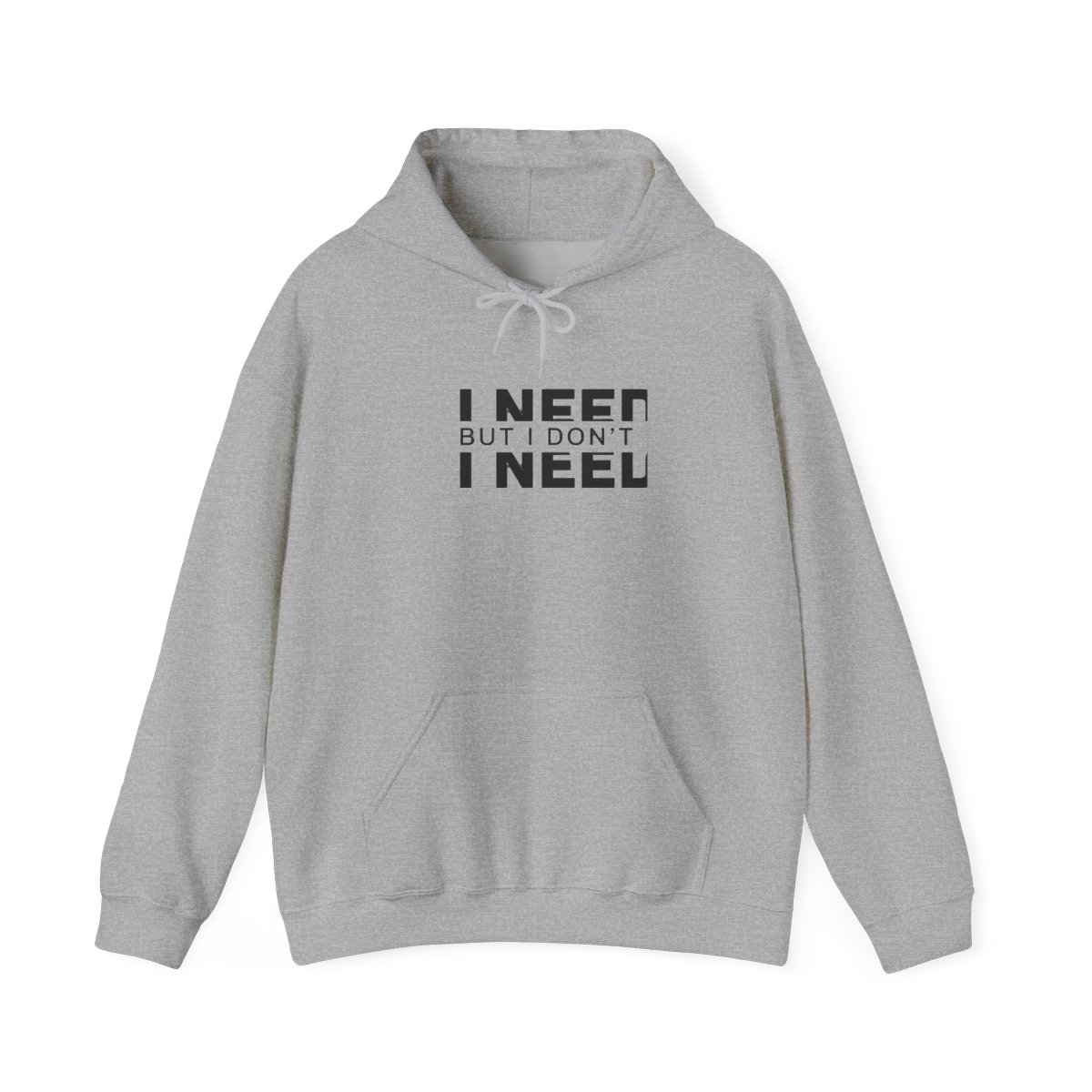 I Need Rest But I Don't Have Money Block Letter Hoodie - Official hoodies merchandise