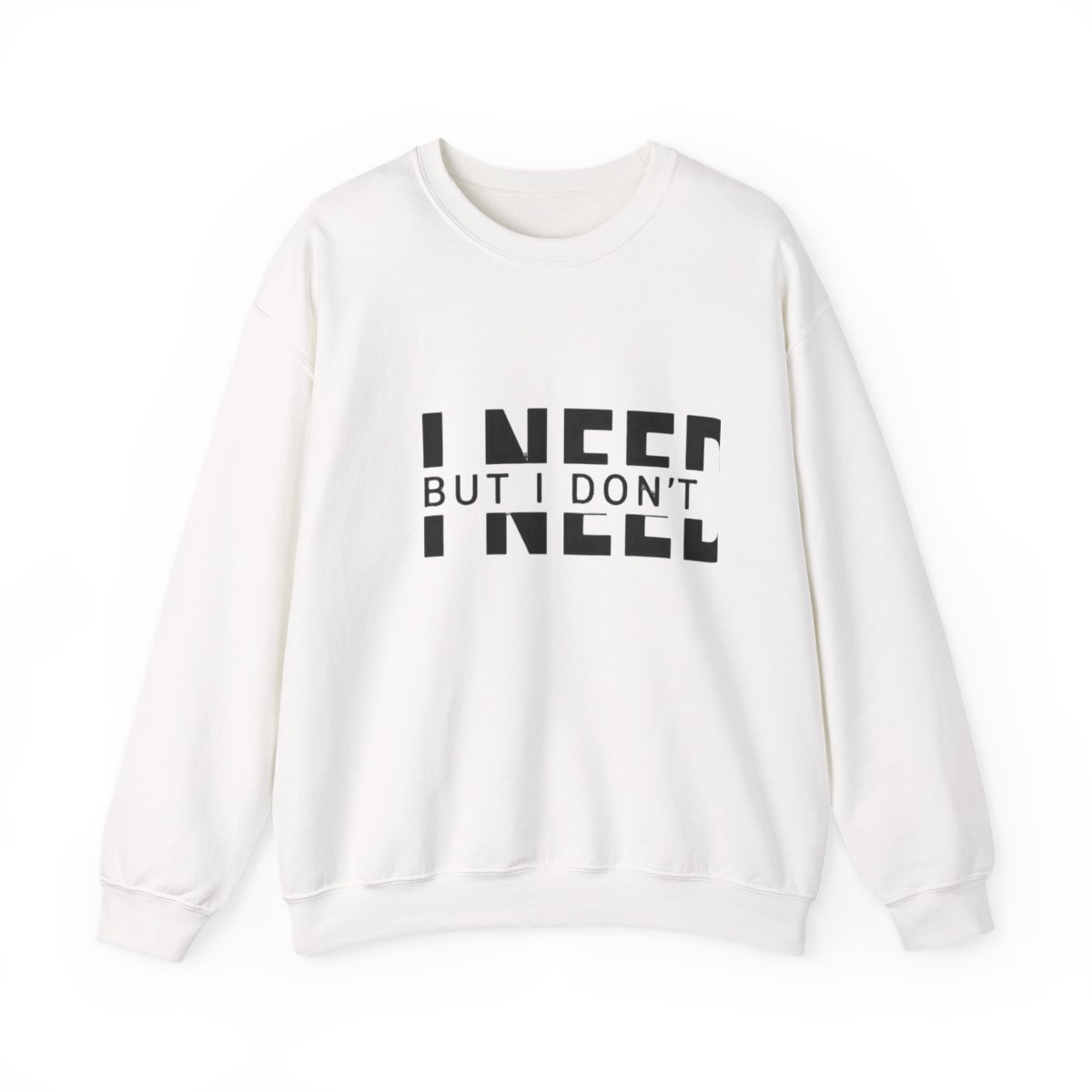 Heavy Blend™ Crewneck Sweatshirt - i need rest but i dont have money - Official sweatshirts merchandise