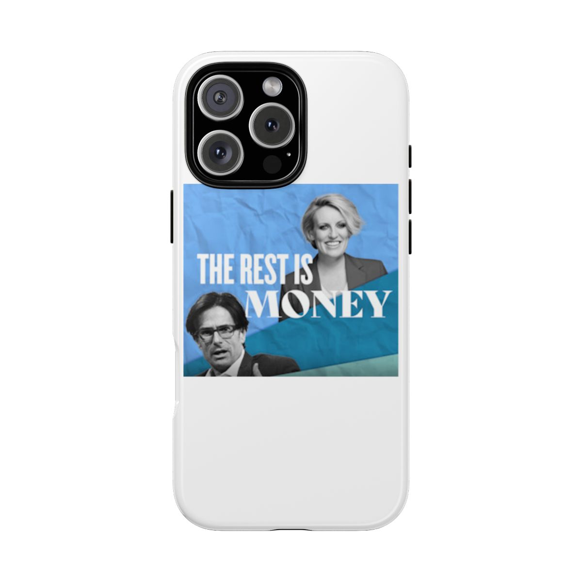 The Rest Is Money Phone Case - alternate angle 2, merchandise