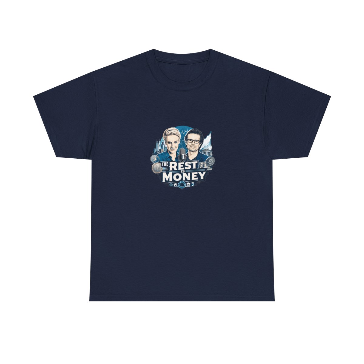 The Rest Is Money T-Shirt - alternate angle 5, merchandise